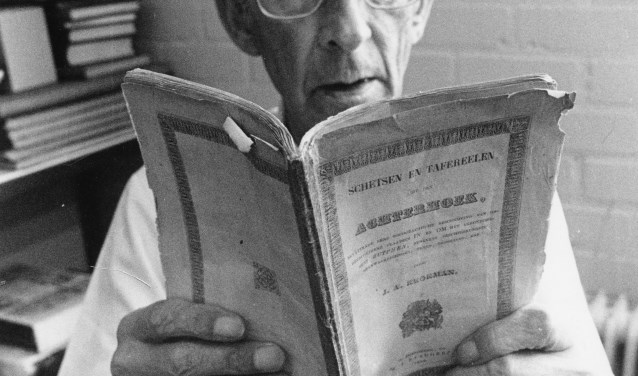 Lambertus Abraham Berrevoets, de laatste mannelijke Berrevoets in de boekhandel in de Hamburgerstraat. Foto: Kronyck