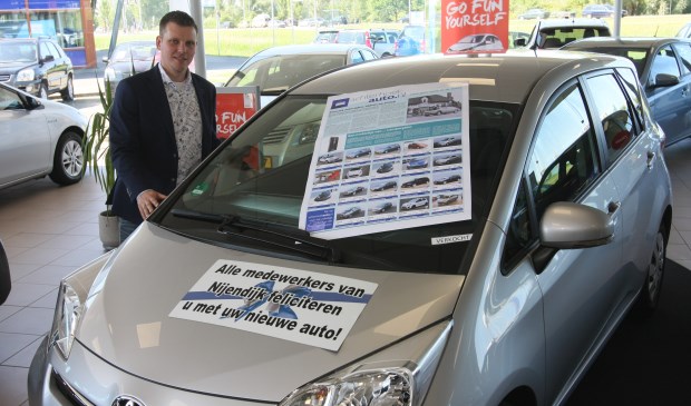 Frank Goorhuis van Automobielbedrijf Nijendijk ziet veel voordelen van Achterhoek Auto ten opzichte van andere platforms. Foto: PR