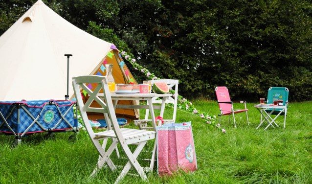 Glamping staat centraal bij Obelink tijdens de open zondag. Foto: PR