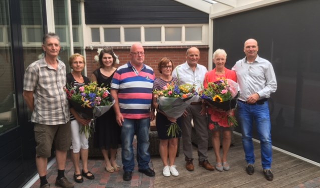 De jubilarissen van Dusseldorp. Foto: PR