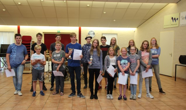 Deelnemers van de voorspeelmiddag van Crescendo. Foto: PR