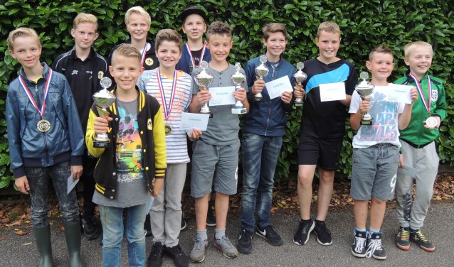 Alle kanjers bij elkaar (Thijmen van Dijk ontbreekt op de foto). Foto: PR