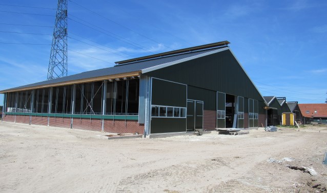 De nieuwe melkstal van de familie Jansen in Terwolde. Foto: PR
