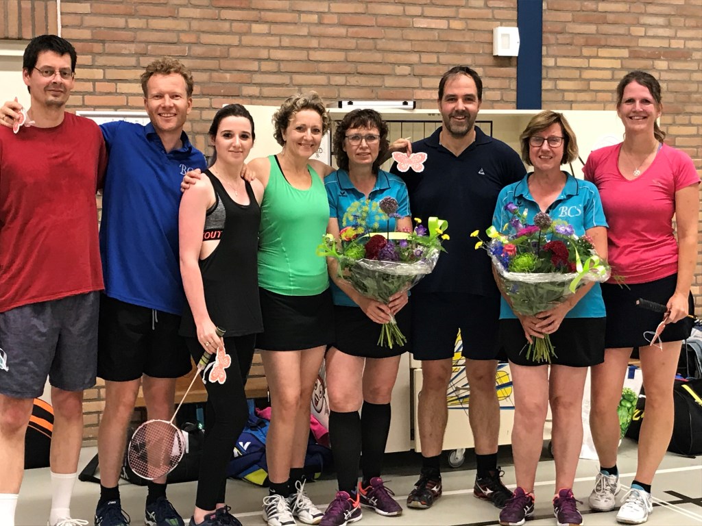 Wim van der Spoel, Ramon Kelderman, Margit Holland, Ine Galle, Lucie Peters, Robert Klein Lebbink, Maria Schut en Kirsten ter Horst. Foto: PR