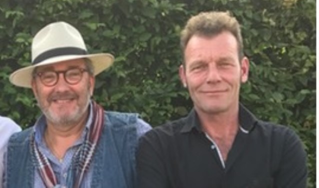 Jurgen van der Sluis en Theo de Vries. Foto: PR