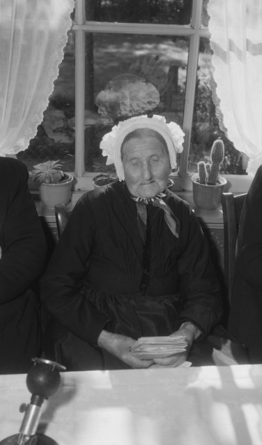 Chrissemeuje, op haar 108ste verjaardag. Foto: Nationaal Archief