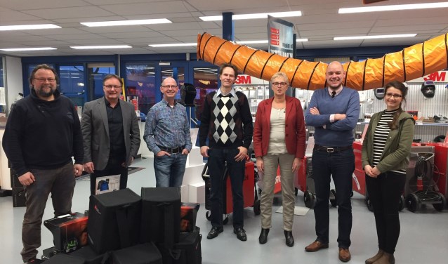 De organisatoren van de Techniekdag. Foto: PR