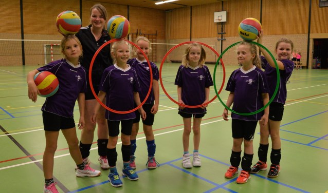 Bij Focus volleyballen kan vanaf zes jaar. Foto: Gerrit Kempers