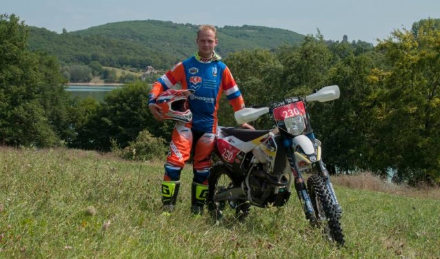 Goud voor Bas Klein Haneveld bij zesdaagse Frankrijk. Foto: Joyce Wullink
