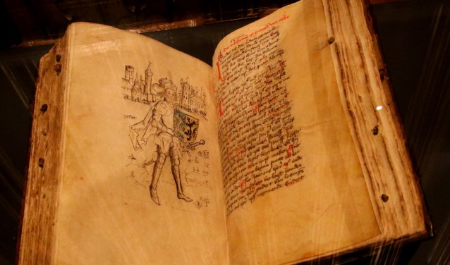 Het manuscript is terug in 's-Heerenberg. Foto: Rob Vister