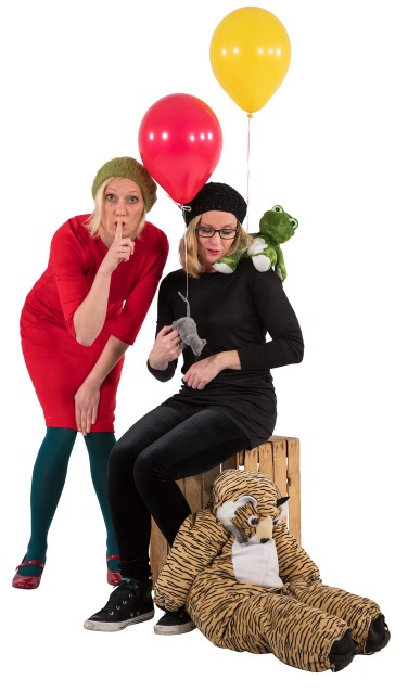 "Ssst!", zeggen de dames van PeerTofTheater. Foto: PR