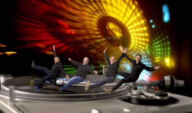 Jaren 70 & 80 party met muziek van vinyl. Foto: PR