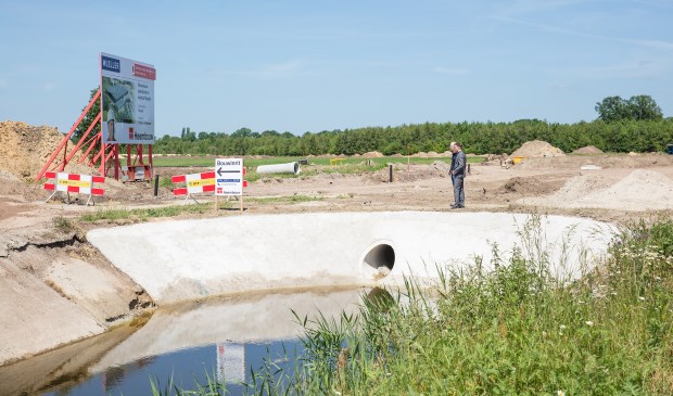 Op bedrijvenpark Laarberg wordt hard gewerkt de ontwikkeling van de industrie en met name duurzame project zoals een groot solarpark. Foto: PR