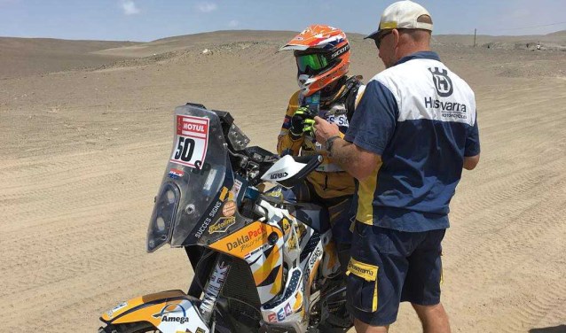 Henk Hellegers en Mirjam Pol. Foto: HT Rally Raid