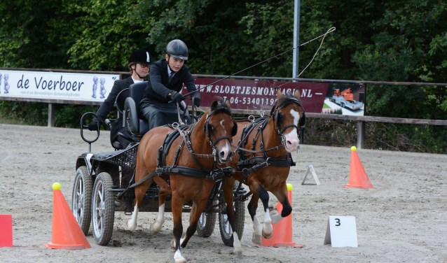 Jorn Elburg in actie tijdens de competitie in 2017. Foto: Henk Prinsen