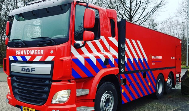 De nieuwe watertankwagen zal ook bij een incident buiten de Vordense gemeentegrenzen voor ondersteuning en snelle waterlevering zorgen. Foto: PR.