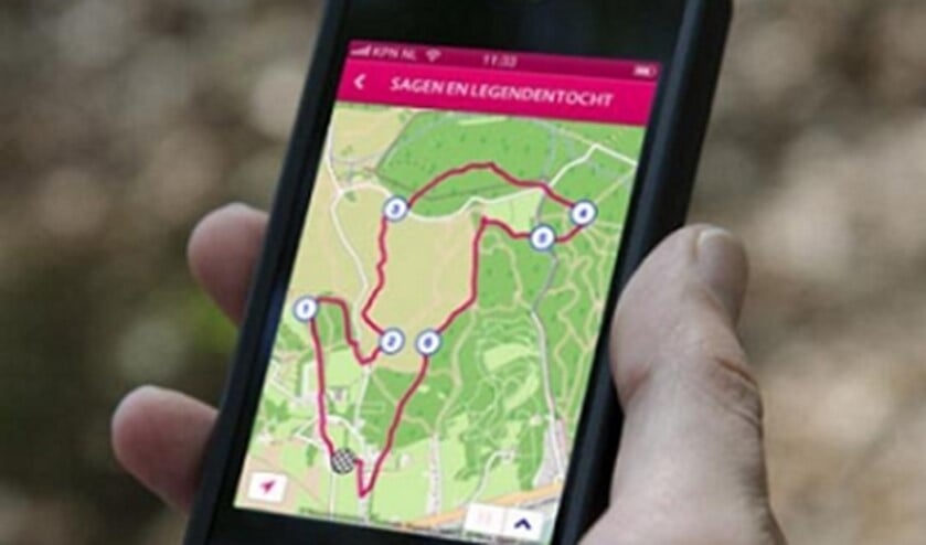 Kaartlezen op de smartphone. Foto PR