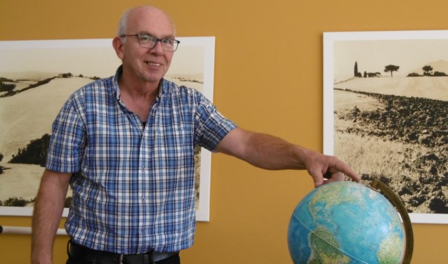 Johan Schlief heeft oog voor onze planeet. Foto: Maarten Buser