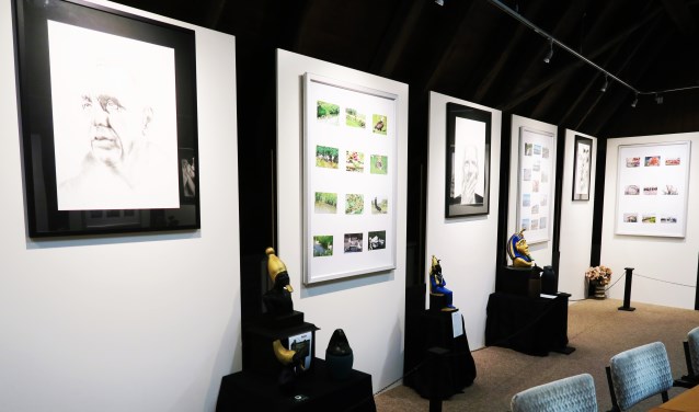 Een expositie met drie verschillende invalshoeken. Foto: Theo Huijskes