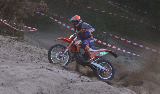 Bjorn Wisman achtste in zijn klasse. Foto: Henk Teerink