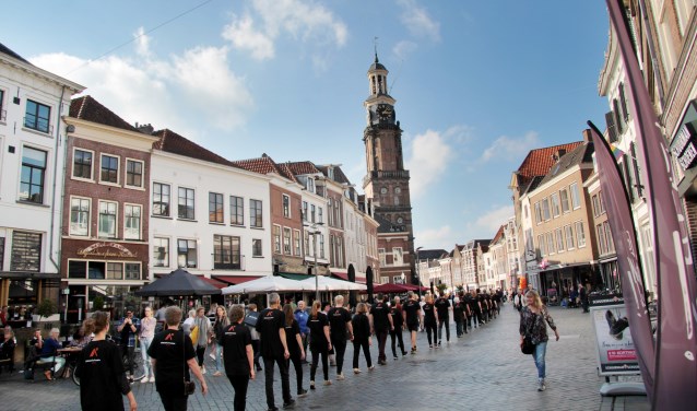Vorig jaar werd er in Zutphen voor het eerst een Walk for Freedom georganiseerd. Foto: Hans Baakman