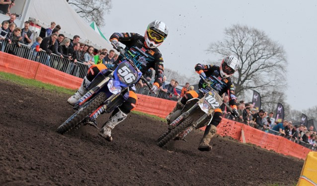 Hopelijk weer volop strijd bij Hamove clubcross 2019. Foto: Henk Teerink