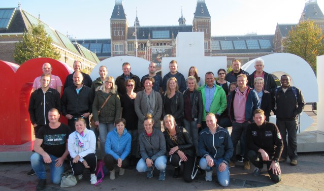 Het team van Heegt Installatie met partners tijdens het jubileumuitstapje. Foto: PR