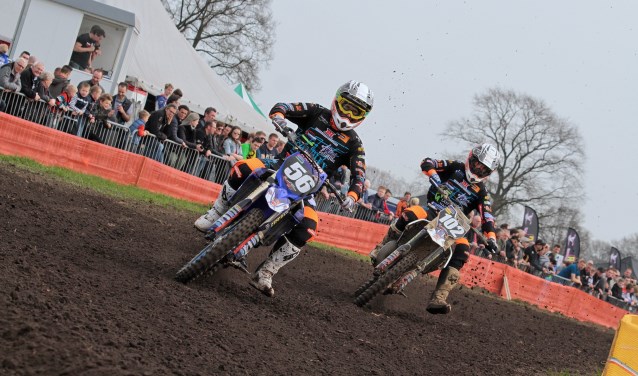 Hopelijk weer volop strijd bij Hamove clubcross 2019. Foto: Henk Teerink