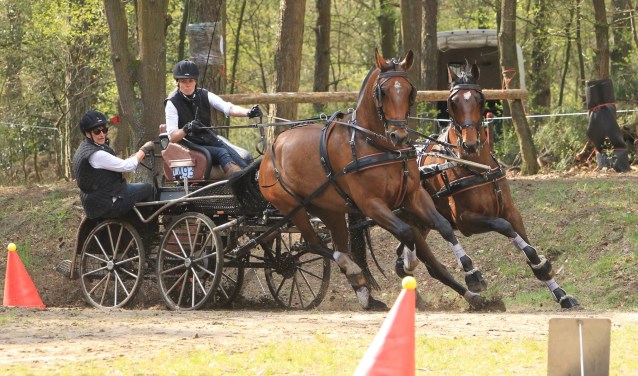 Renate Höfkes in actie. Foto: archief Emile Talen