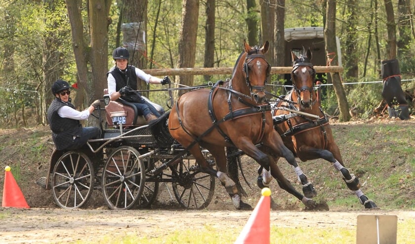 Renate Höfkes in actie. Foto: archief Emile Talen