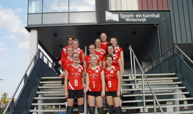 De Wivoc-dames gingen in het eerste thuisduel in de vijfde set ten onder tegen Focus. Foto: PR