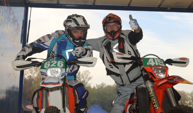 Winand Jansen en Mark Wichink-Kruit. Foto: Henk Teerink