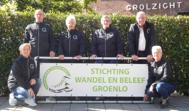 De organisatoren van de Groenlose Herfstwandeltocht. Foto: PR