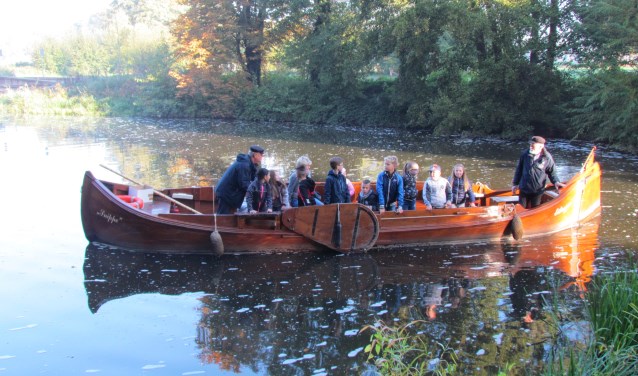 Varend leren op de Berkel. Foto: Rob Stevens