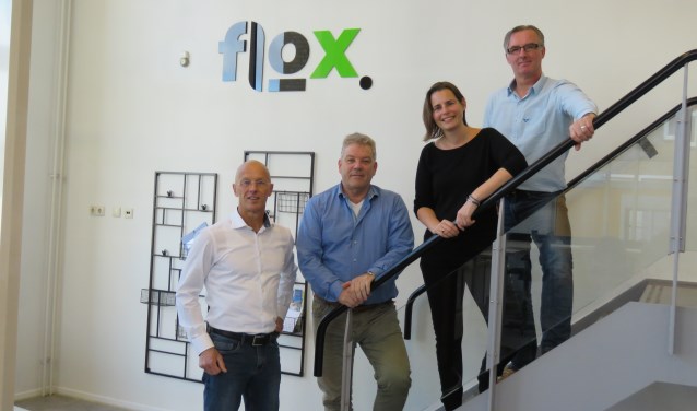 Ronald Treijtel, Ruud Veldkamp, Tine Paulus en Gerbrand van Noort (vlnr). Foto: Bert Vinkenborg