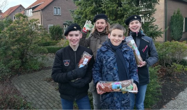 Verkenners van Scouting David G. Alford. Foto: O. Heusinkveld