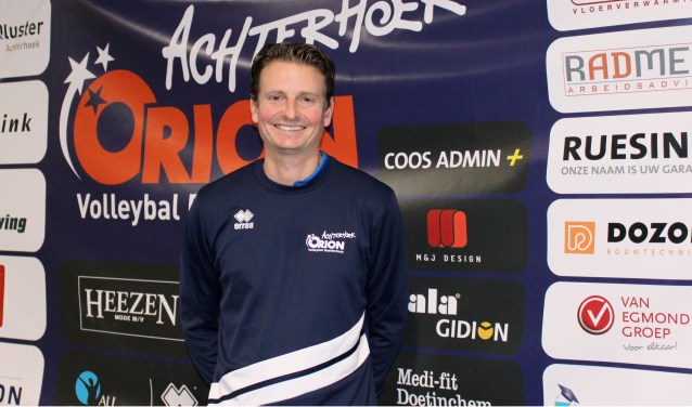 Martijn van Goeverden, trainer/coach van Achterhoek Orion. Foto: John van der Kamp