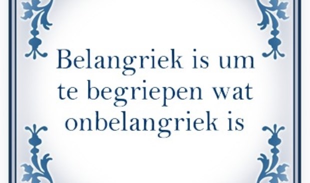 Thema van de dialectdienst in Halle is: Lekker Belangriek'. Foto: PR