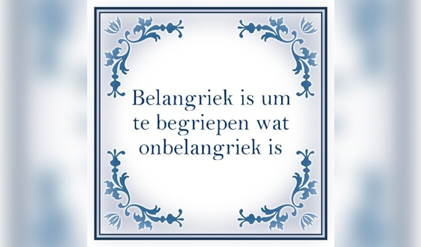 Thema van de dialectdienst in Halle is: Lekker Belangriek'. Foto: PR