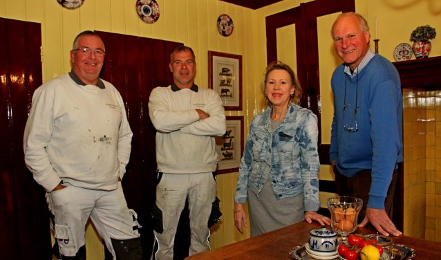 Eric Vriezen en Erwin Jansen waren twee jaar kind aan huis bij Saskia en Han van der Lans. Foto: Liesbeth Spaansen