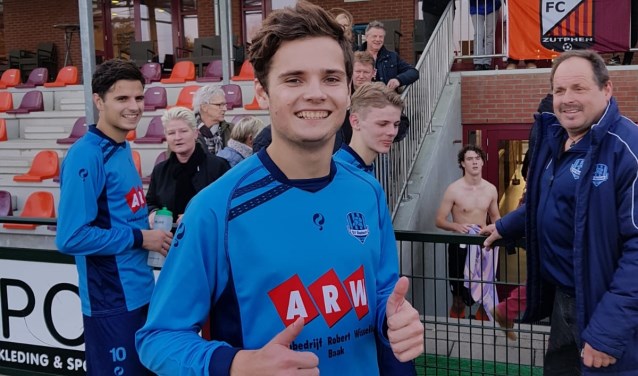 Ries Heitkönig is trots op zijn eerste ster. Foto: PR
