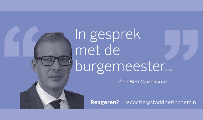 In gesprek met de burgemeester...