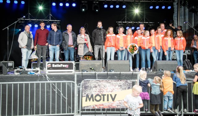 Het podium in 2017. Foto: Renske Hummelink