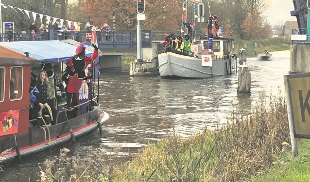 De aankomst van de Sint en zijn Pieten in Terborg. Foto: PR