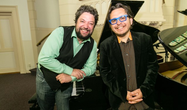 Pianisten Mike Boddé en Mike del Ferro. Foto: PR