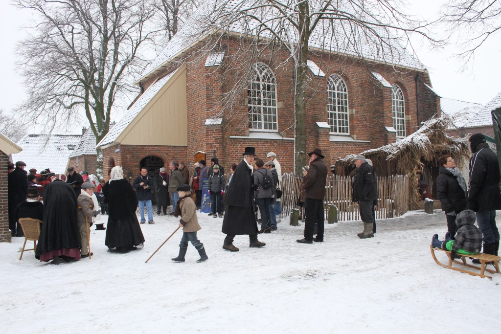 Kerstsfeer in Dickens stijl in Bronkhorst. Foto: PR