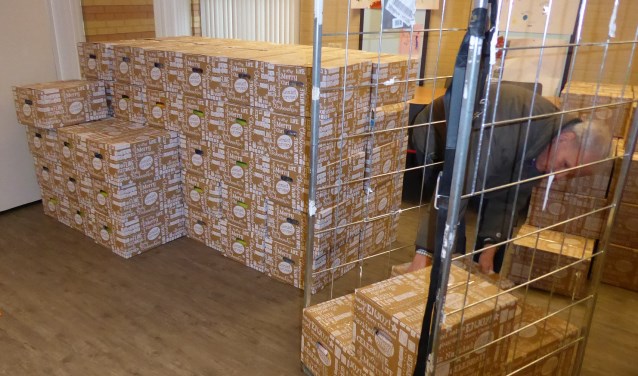 Pakketten op een afhaallocatie. Foto: PR
