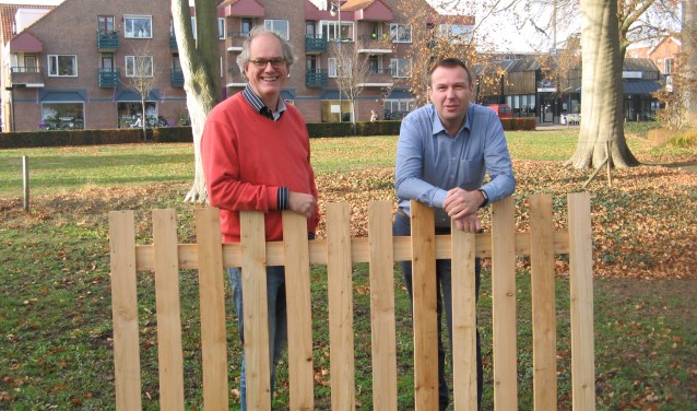 Fred Koskamp en Matthijs Scheuten van Winterswijk Wonderland. Foto: Bart Kraan