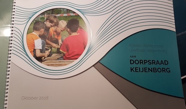 Advies Werkgroep Leefbaar Keijenborg aan Dorpsraad Keijenborg. Foto: PR