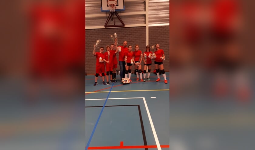 Jongens Mix C1 Skopein Wivoc kampioen. Foto: PR Wivoc